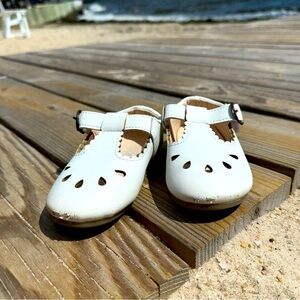 MG.BABY toddler girl white dress shoe SB3